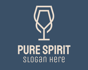 Distiller - Beverage Wine Glass logo design