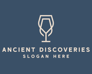 Beverage Wine Glass logo design