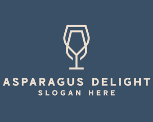 Beverage Wine Glass logo design