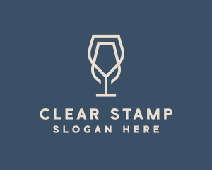 Beverage Wine Glass logo design