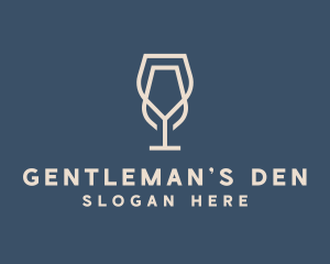 Beverage Wine Glass logo design