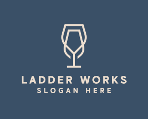 Beverage Wine Glass logo design