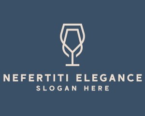 Beverage Wine Glass logo design