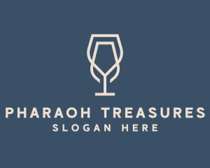 Beverage Wine Glass logo design