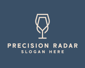 Beverage Wine Glass logo design