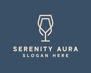 Beverage Wine Glass logo design