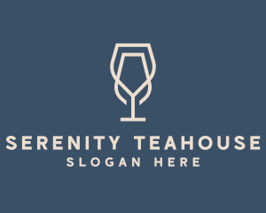 Beverage Wine Glass logo design