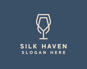 Beverage Wine Glass logo design