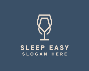 Beverage Wine Glass logo design