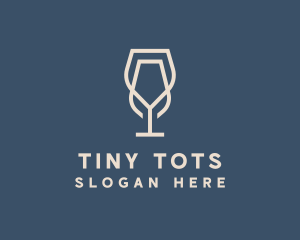 Beverage Wine Glass logo design