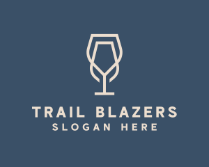 Beverage Wine Glass logo design