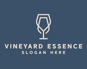 Beverage Wine Glass logo design