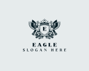 Royal Eagle Crest logo design