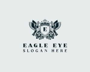 Royal Eagle Crest logo design