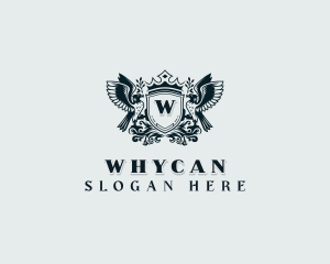 Elegant - Royal Eagle Crest logo design