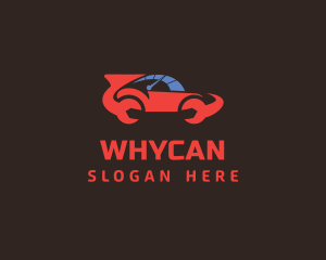 Car - Automotive Wrench Speed logo design