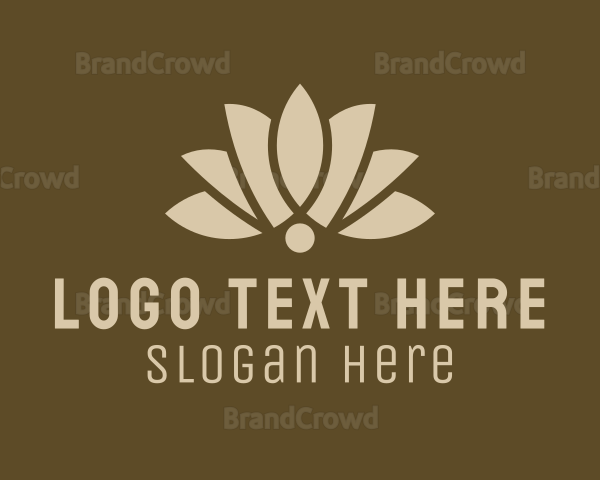 Lotus Flower Yoga Wellness Logo