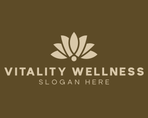 Lotus Flower Yoga Wellness  logo design