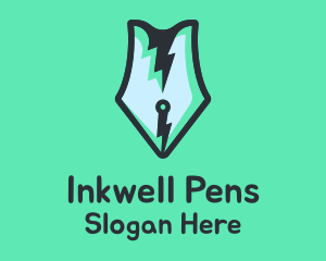 Pen - Fast Writing Pen logo design