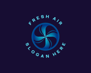 Industrial Fan Ventilation logo design