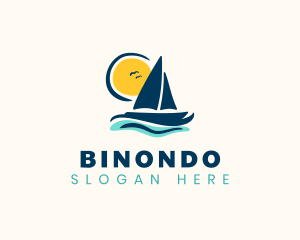 Ocean Sailboat Adventure Logo