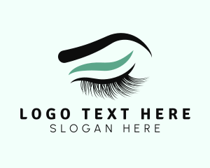 Glam - Eyebrow Microblading Makeup logo design