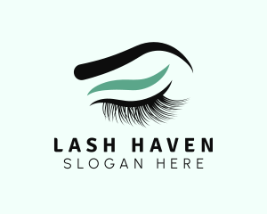 Eyebrow Microblading Makeup logo design