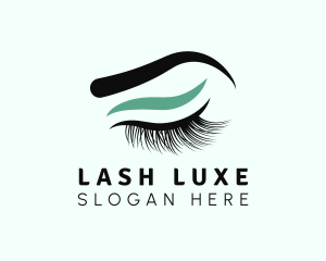 Eyebrow Microblading Makeup logo design