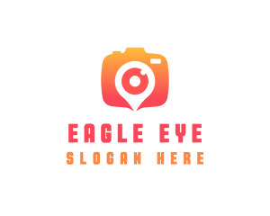 Modern Eye Camera logo design