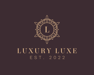 Luxe Beauty Cosmetics logo design