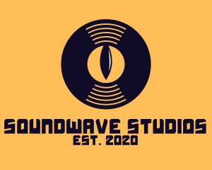 Album - DJ Vinyl Eye logo design