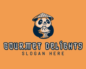 Panda Bao Dining logo design