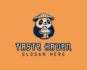 Panda Bao Dining logo design