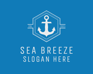 Sailor - Maritime Anchor Badge logo design