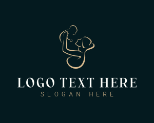 Postnatal - Baby Maternity Pediatric logo design