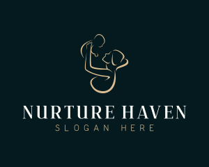 Postpartum - Baby Maternity Pediatric logo design