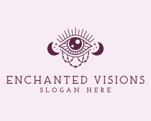 Mystic - Mystical Boho Eye logo design