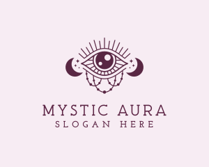 Mystical Boho Eye logo design