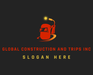 Technician - Industrial Welding Workshop logo design