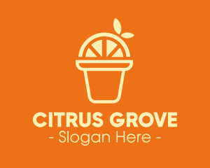 Organic Orange Juice logo design