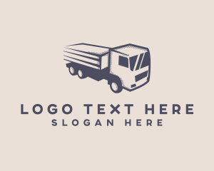 Dump Truck Vehicle Logo