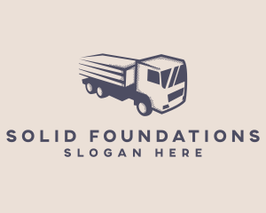 Dump Truck Vehicle Logo