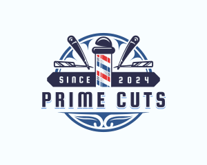 Barber Razor Groomer logo design