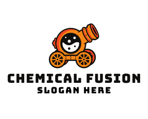 Chemistry - Cannon Lab Flask logo design