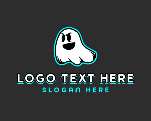 Pacman - Ghost Gaming Team logo design