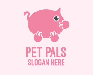 Pig Power Plug logo design