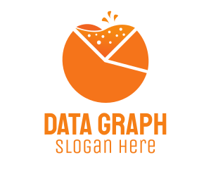 Chart - Pie Chart Drink logo design