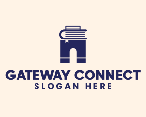 Gateway - Book Library Gate logo design