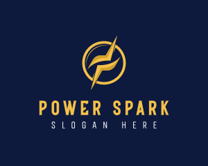 Electrician - Electrician Lightning Power Energy logo design