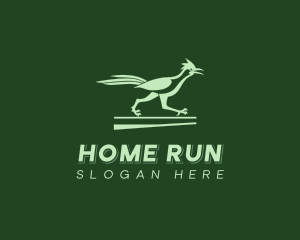 Avian Wildlife Roadrunner logo design